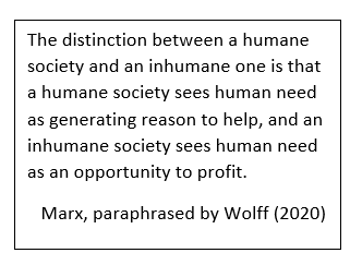 Marx, wolff